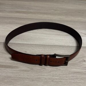 Men's Brown Leather Belt 36/90